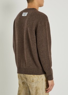 Acne Studios Cashmere-blend Jumper Brown