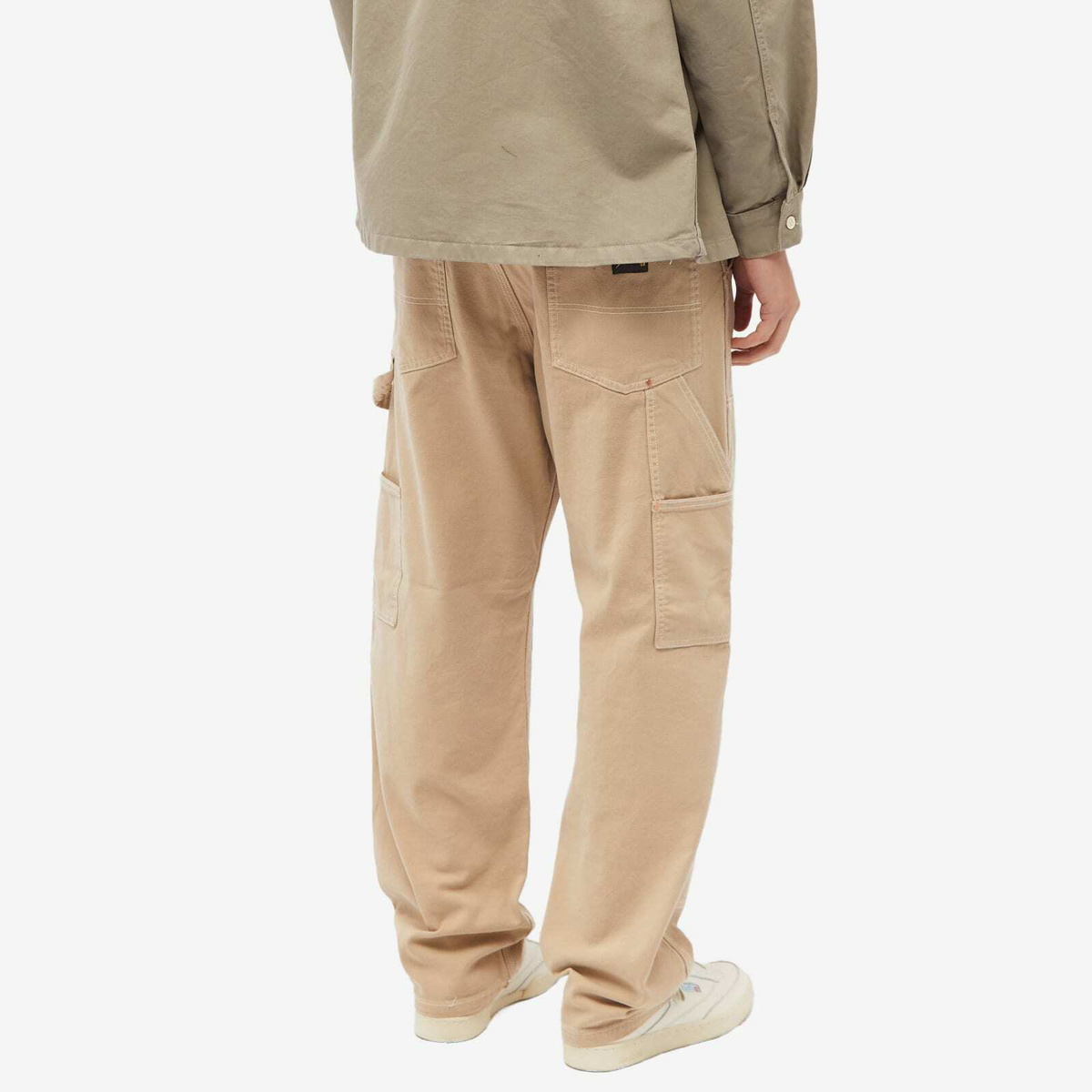 14oz Heavy Corduroy Straight Cut Pants - Beige