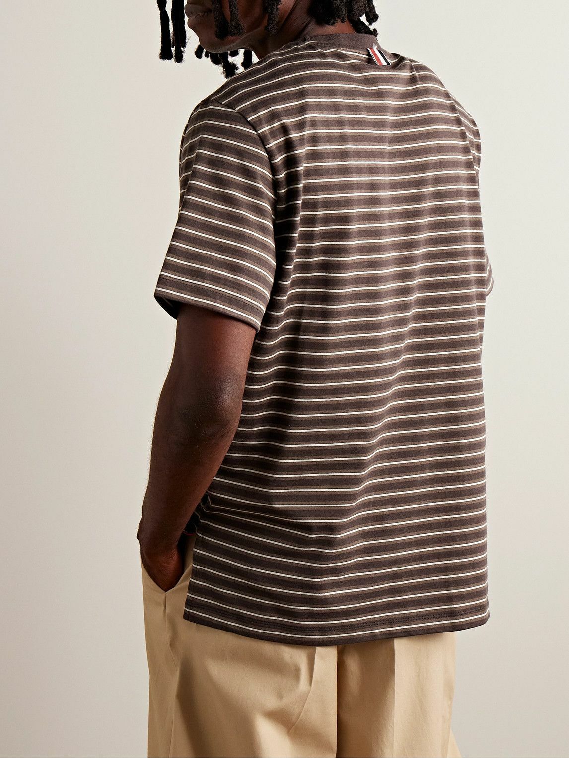 Thom Browne Kids Striped Shirt main image 0