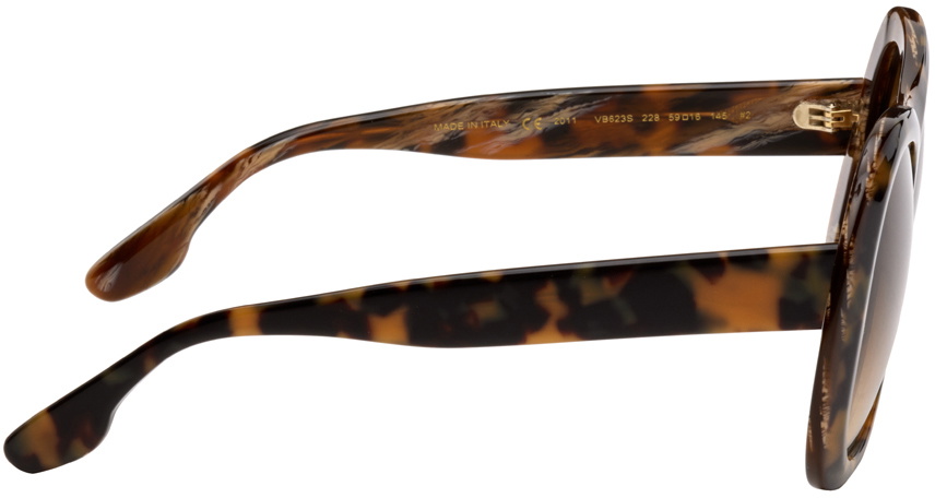 Victoria Beckham Tortoiseshell Oversized Sunglasses Victoria 
