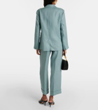 'S Max Mara Socrates single-breasted linen blazer