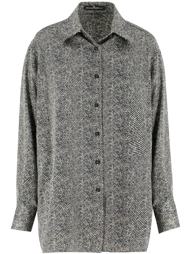 Photo: Ermanno Scervino Printed Silk Shirt