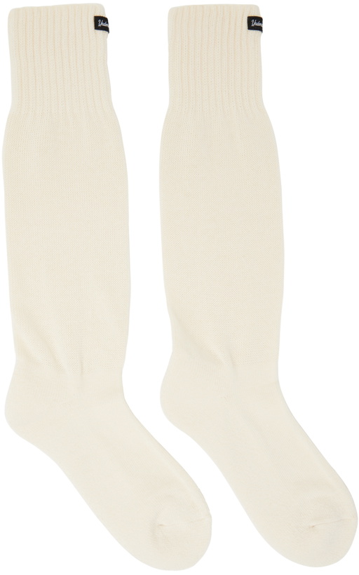 Photo: Undercoverism Off-White Logo Socks