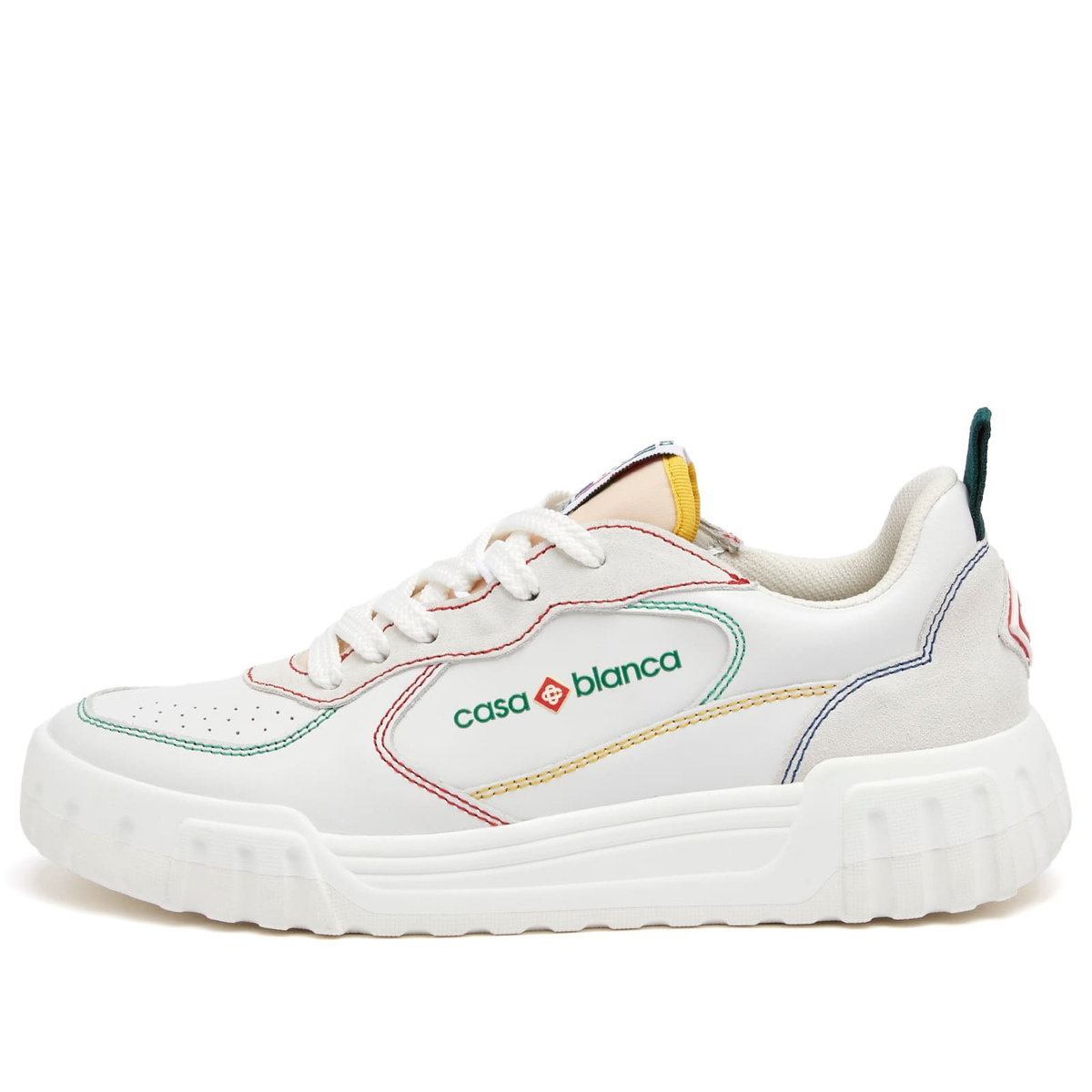 Casablanca Women's Court Sneaker in White