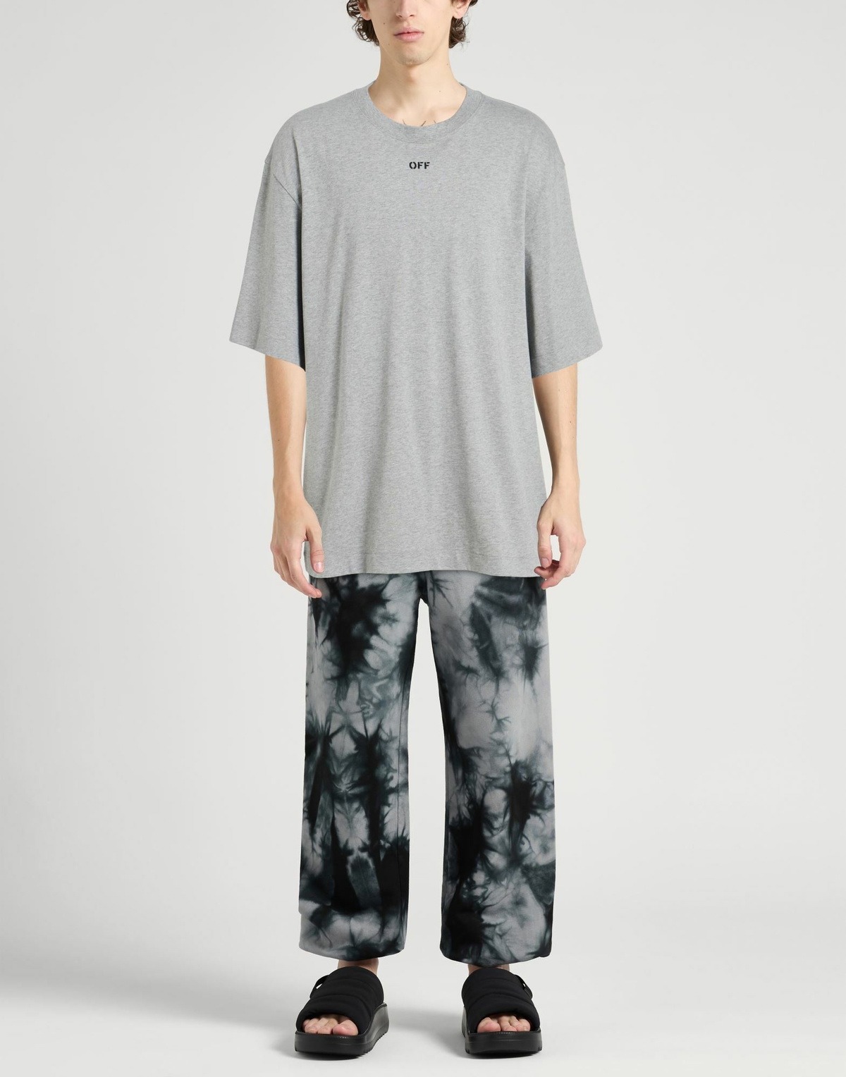 Off-white Mens T-shirt in Grey