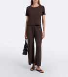 Leset Milo cropped cotton T-shirt