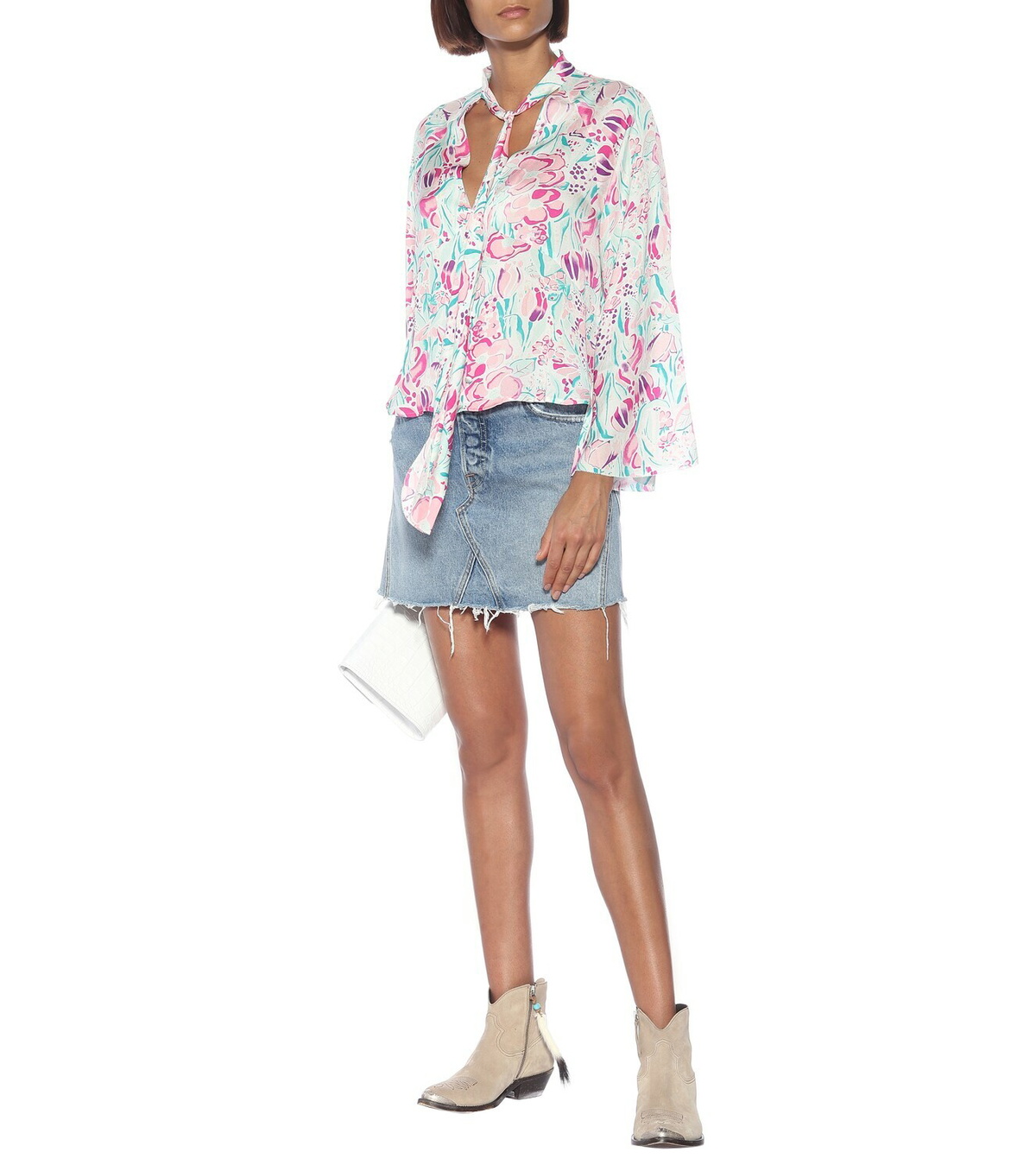 Rixo Kim floral blouse