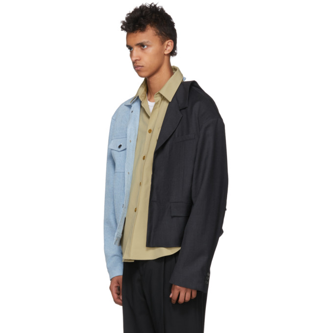 Gosha Rubchinskiy Multicolor Three-Way Hybrid Jacket Gosha Rubchinskiy