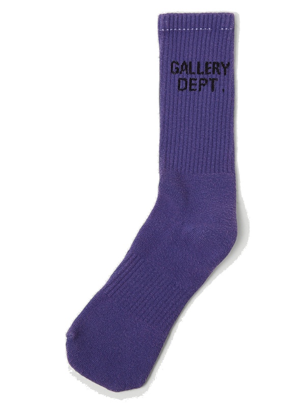 Photo: Clean Socks in Purple