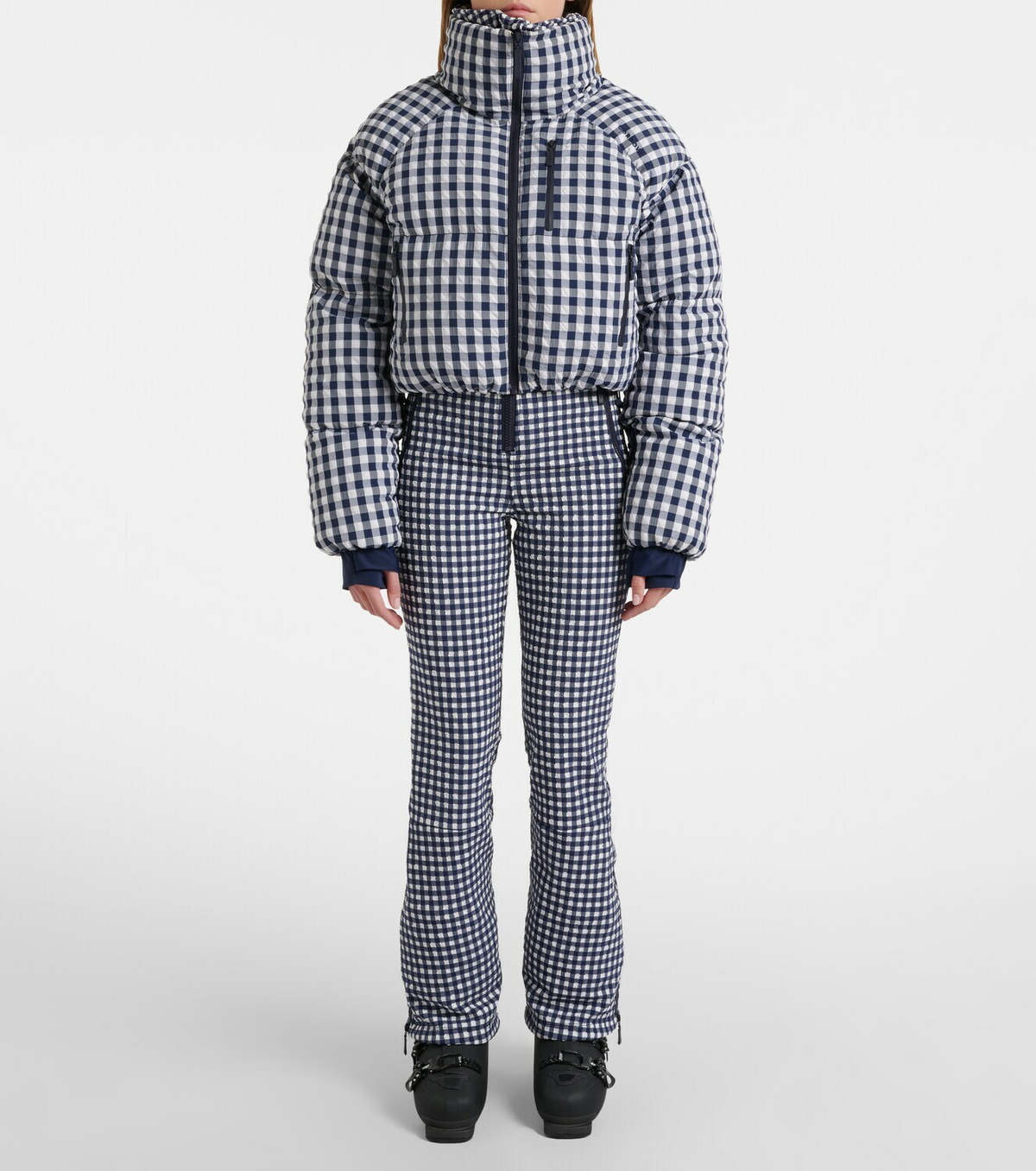 Cordova Chatel checked ski suit