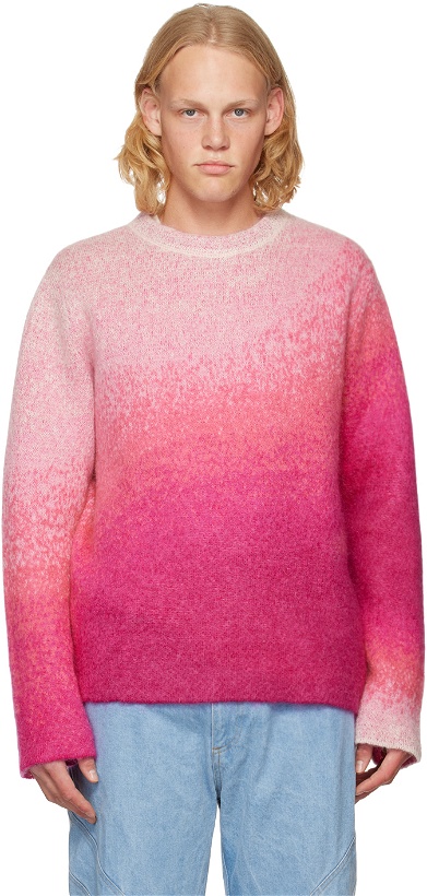 Photo: ERL Pink Gradient Sweater