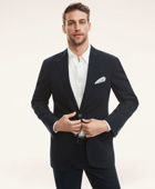 Brooks Brothers Men's Madison Relaxed-Fit Stretch Seersucker Sport Coat | Navy
