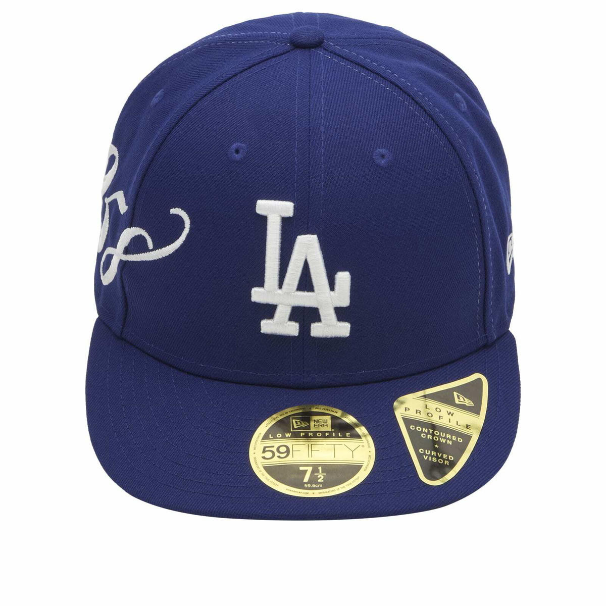 New Era LA Dodgers EST Script 59Fifty Cap in Blue