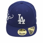 New Era LA Dodgers EST Script 59Fifty Cap in Blue