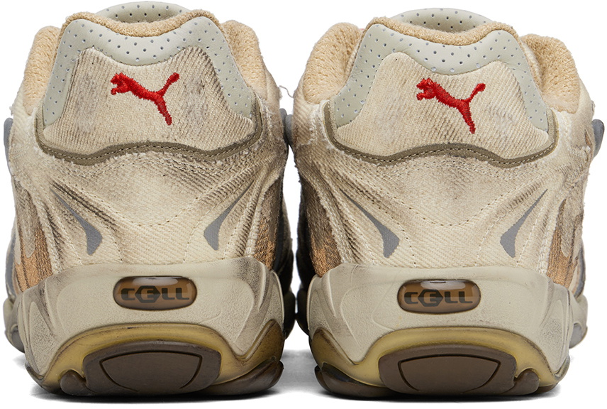 PUMA Beige A$AP Rocky Edition Inhale Distressed Sneakers Puma PUMA Beige A$AP Rocky Edition Inhale Distressed Sneakers Puma