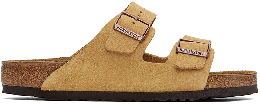 Birkenstock Beige Regular Arizona Sandals