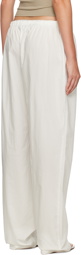 Maryam Nassir Zadeh White Yosemite Trousers