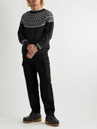 Howlin' - Strangers in Space Fair Isle Wool Sweater - Gray