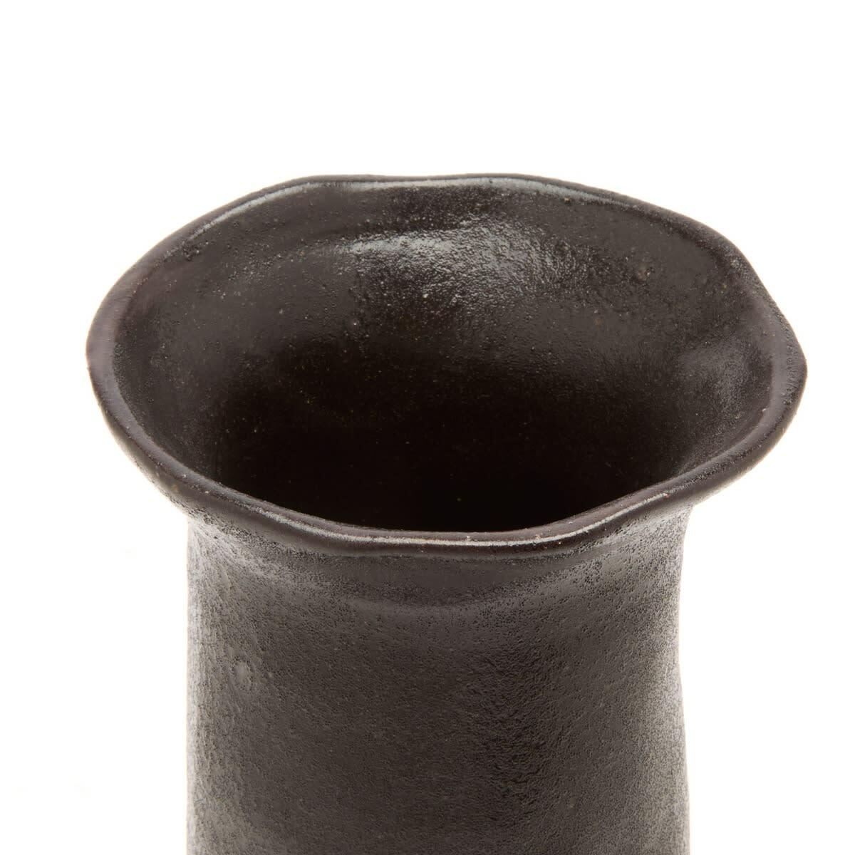ferm LIVING Doro Vase - H27 in Coffee 