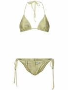 ACNE STUDIOS Denim Effect Triangle Bikini