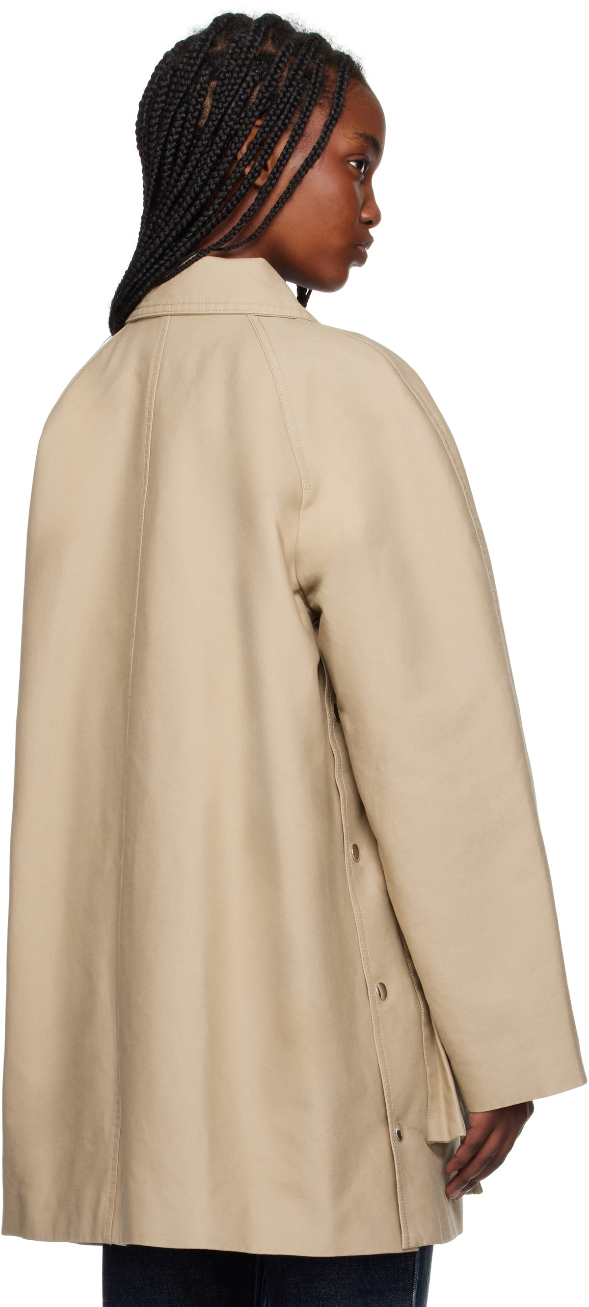 Filippa K Beige Padded Patch Pocket Jacket Filippa K