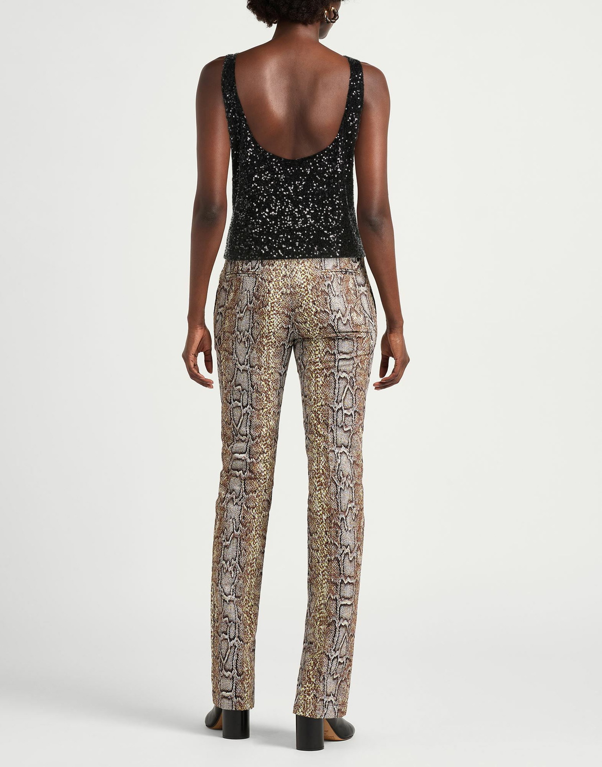 Manila Grace Womens Top in Black