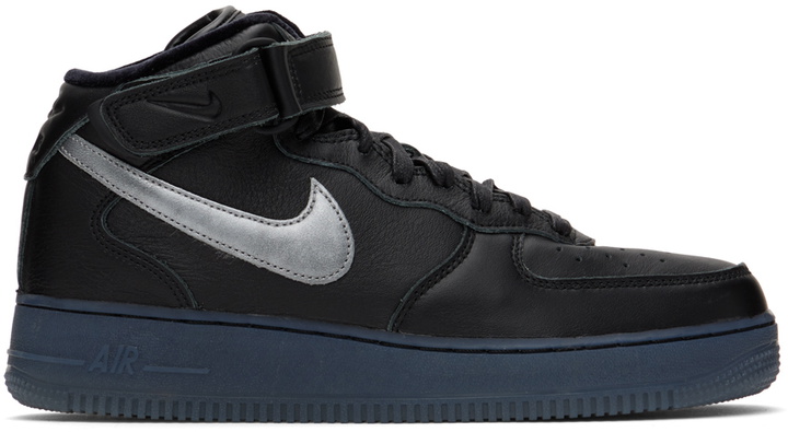 Photo: Nike Black Air Force 1 High-Top Sneakers