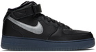 Nike Black Air Force 1 High-Top Sneakers