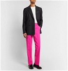 AMI - Wool-Twill Trousers - Pink