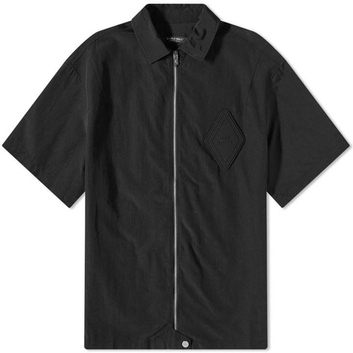 Photo: A-COLD-WALL* Surface Short Sleeve Zip Overshirt