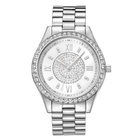 JBW Mondrian Silver Diamond Dial Stainless Steel Ladies Watch J6303A