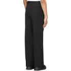 Botter Black Classic Flared Trousers