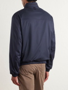 Canali - Reversible Shell Bomber Jacket - Blue