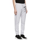 Moschino Grey Logo Lounge Pants