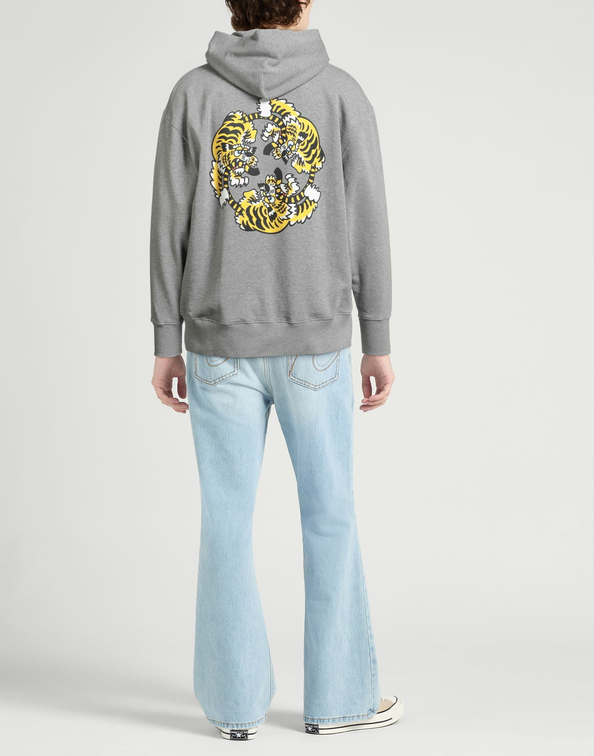 Kenzo Mens Sweatshirt Light in Grey