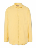 FEAR OF GOD ESSENTIALS - Logo-Appliquéd Padded Shell Shirt Jacket - Yellow