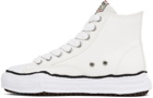 Miharayasuhiro White Peterson High Sneakers