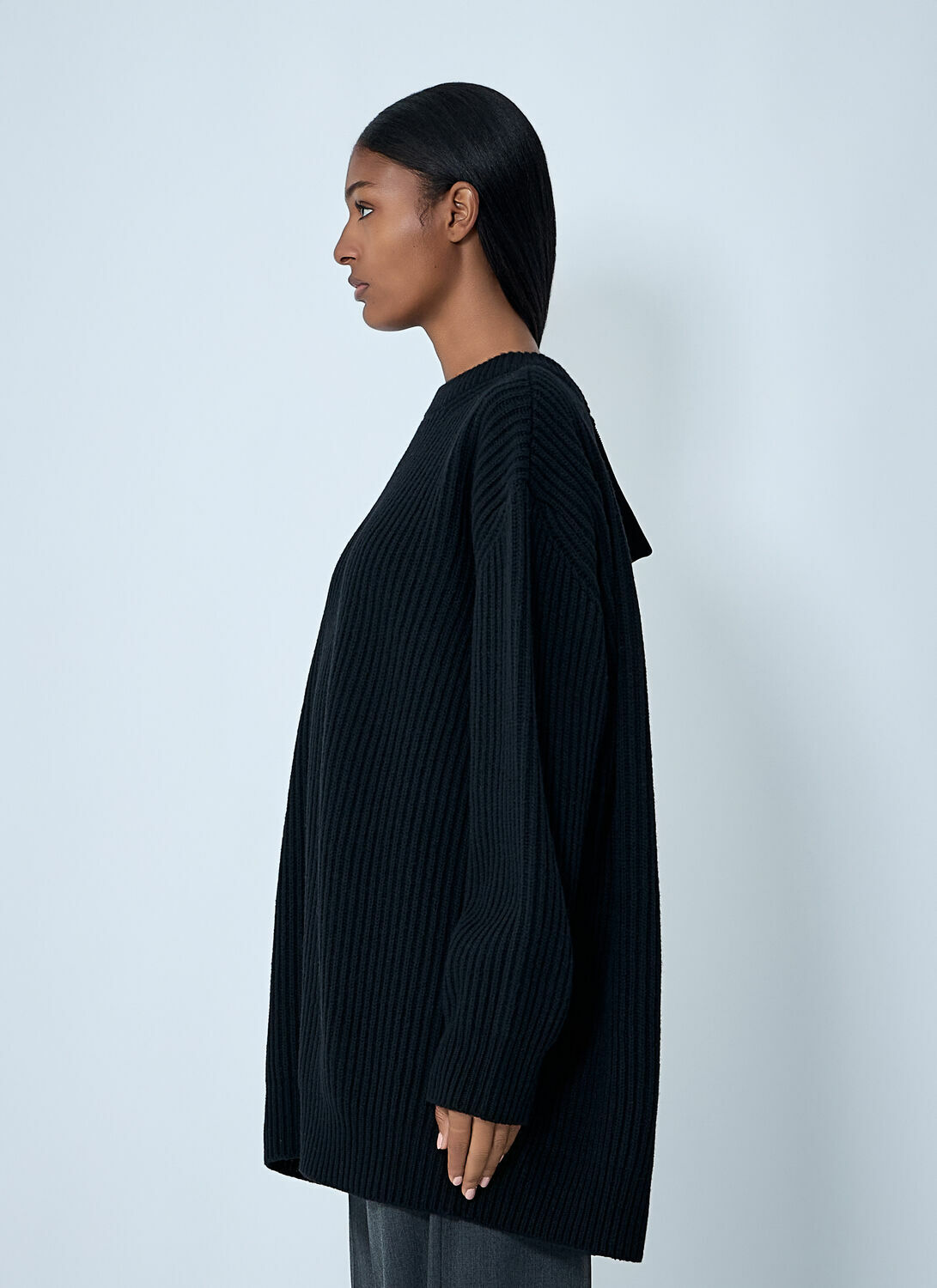 MM6 Maison Margiela Contrast Panel Sweater