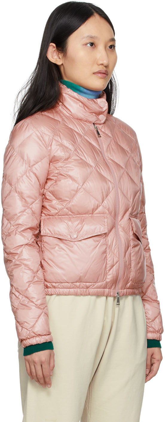 Moncler Pink Down Binic Short Jacket Moncler