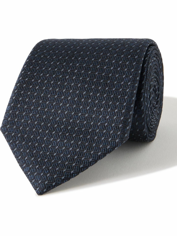 Photo: Canali - 8cm Silk-Jacquard Tie