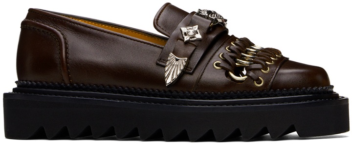 Photo: Toga Pulla Brown Hardware Loafers