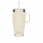 YETI 25oz Rambler Straw Mug in Cape Taupe 