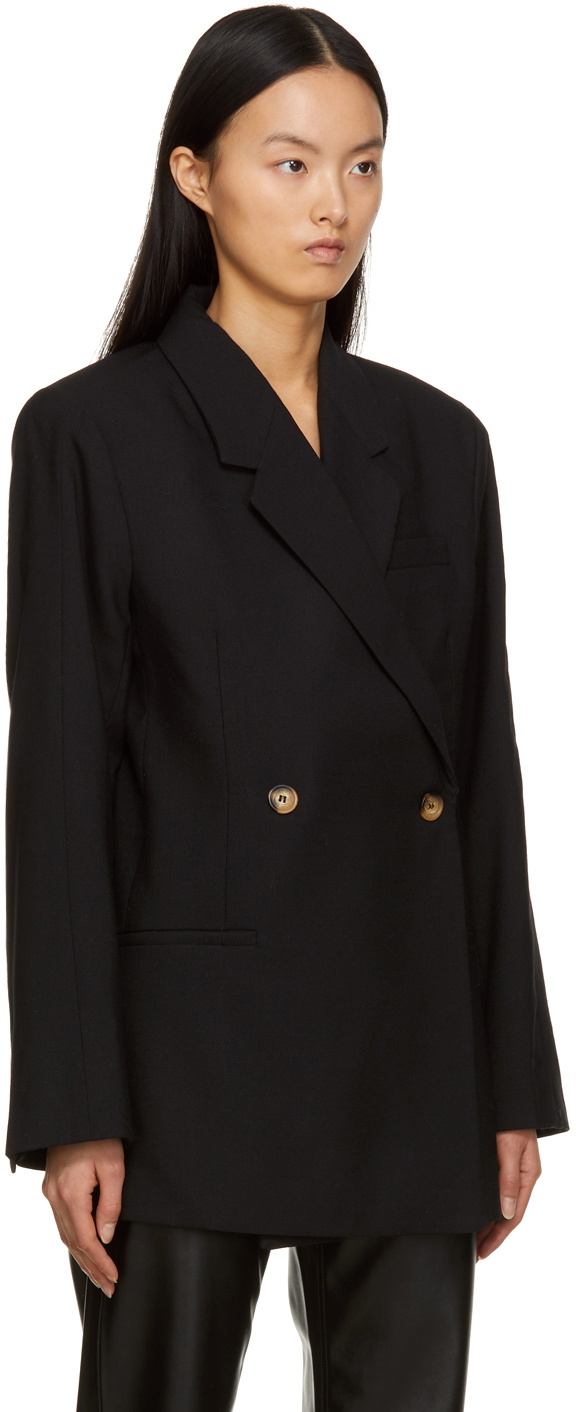 ANINE BING Black Kaia Blazer