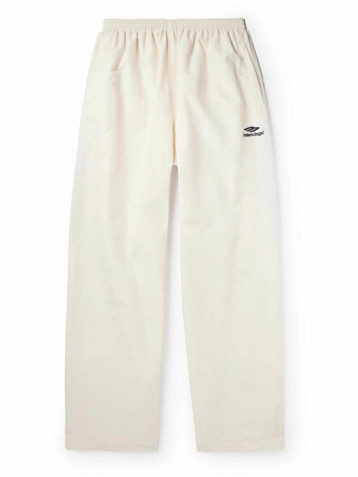 パンツ BALENCIAGA Women Straight Pants 786468TJW949000 White Women's Loose Fit Pants in White | Balenciaga US