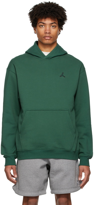 Photo: Nike Jordan Green Fleece Pullover Hoodie