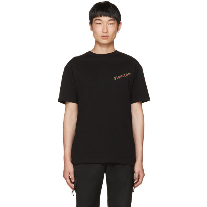 Photo: McQ Alexander McQueen Black Swallow T-Shirt