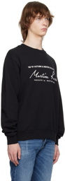 Martine Rose Black Printed Sweatshirt