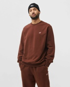 New Balance Made In Usa Crew Sweatshirt Brown - Mens - Sweatshirts