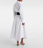 Alaïa Cotton poplin shirt dress