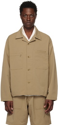 nanamica Tan Button Jacket